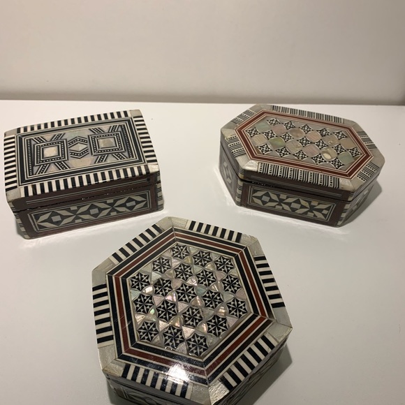 Treasure Jewelry Box - Egyptian Mother of Pearl - Picture 13 of 13